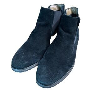 Call It Spring Men's Boots Black Suede Chukka Ankle Leather Size 9.5